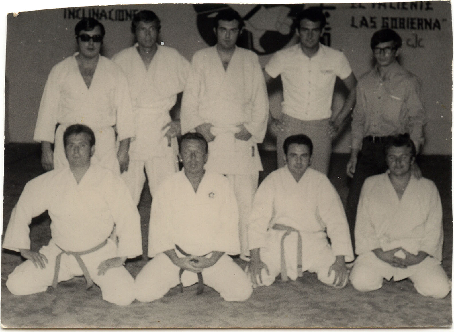 Grupo del Judo Club Palma en 1968
