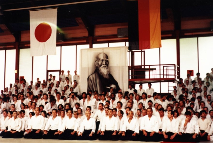 1995 Doshu Kisshomaru Ueshiba 30 Aniv. Aikikai Alemania